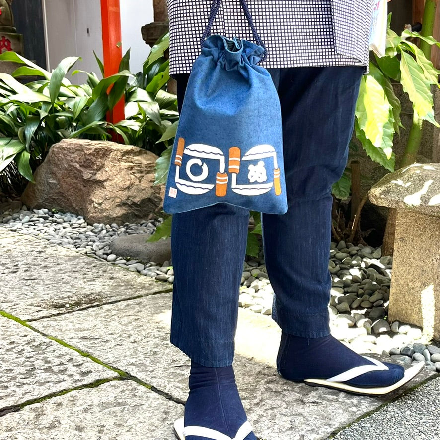 高虎 合財袋 かまわぬ