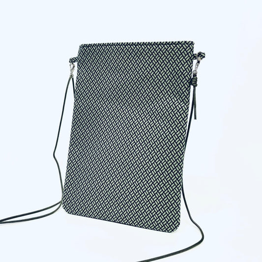 肩掛けポシェット 江戸一 二の字小紋