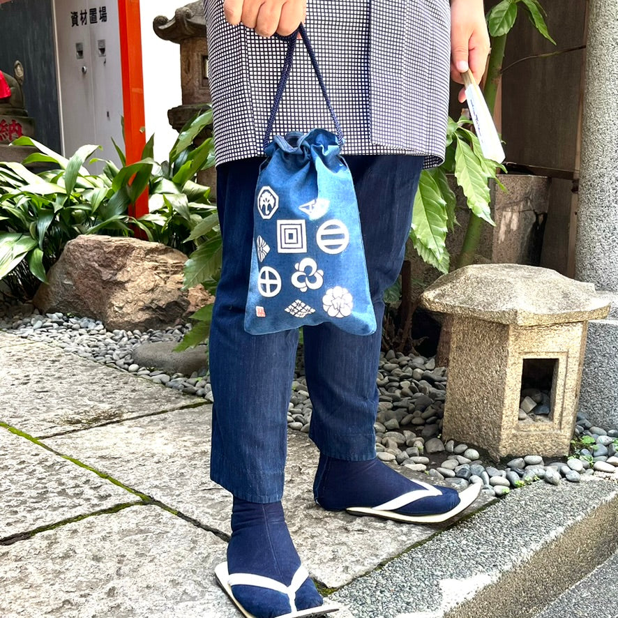 高虎 合財袋 紋九ある