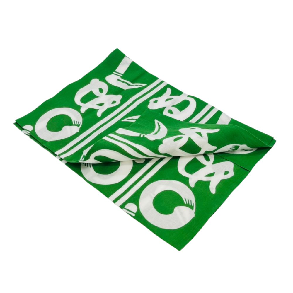 高虎 手拭 かまわぬ(緑)