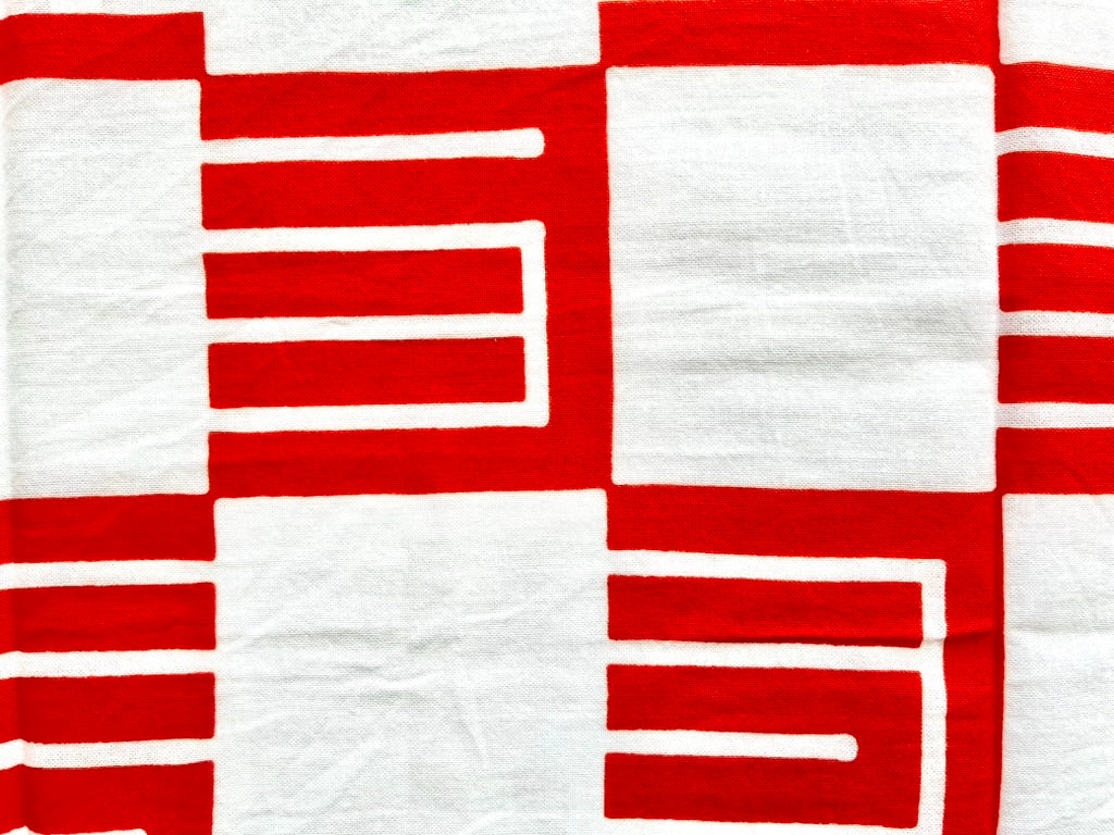 高虎 手拭 香の図(紅白)
