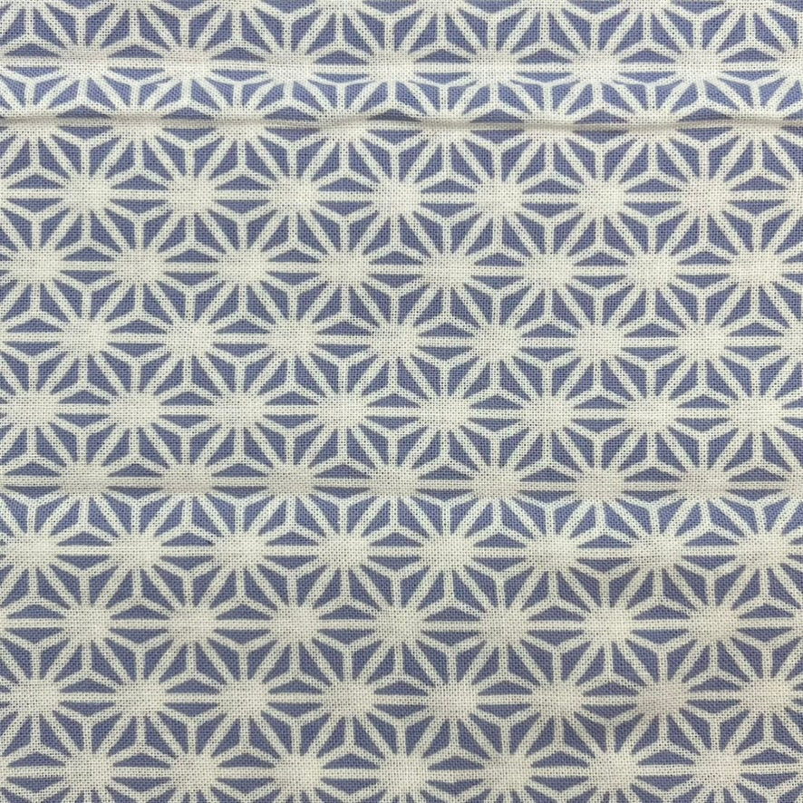 高虎 手拭 麻の葉(水色)