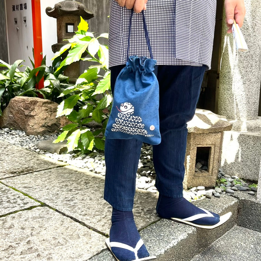 高虎 合財袋 蛇