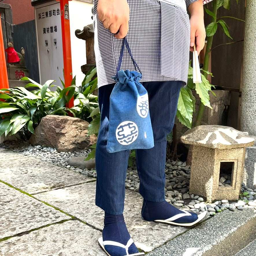 高虎 合財袋 善玉悪玉
