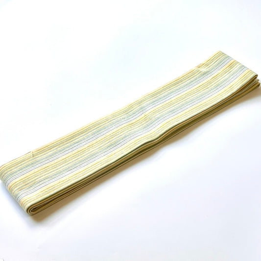 綿紬 角帯縞 小春