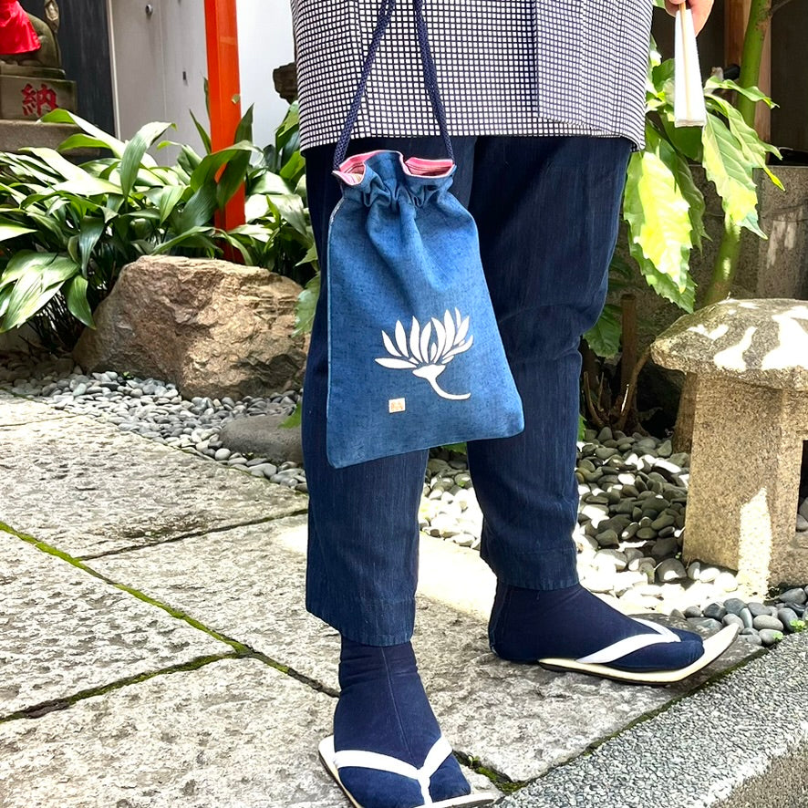 高虎 合財袋 菊