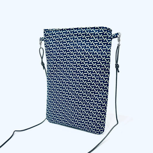 肩掛けポシェット 江戸一 山小紋