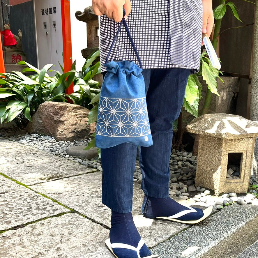 高虎 合財袋 麻の葉
