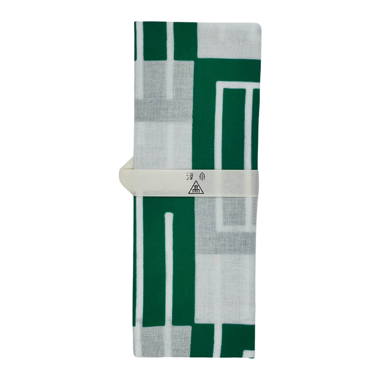 高虎　手ぬぐい　香の図 緑