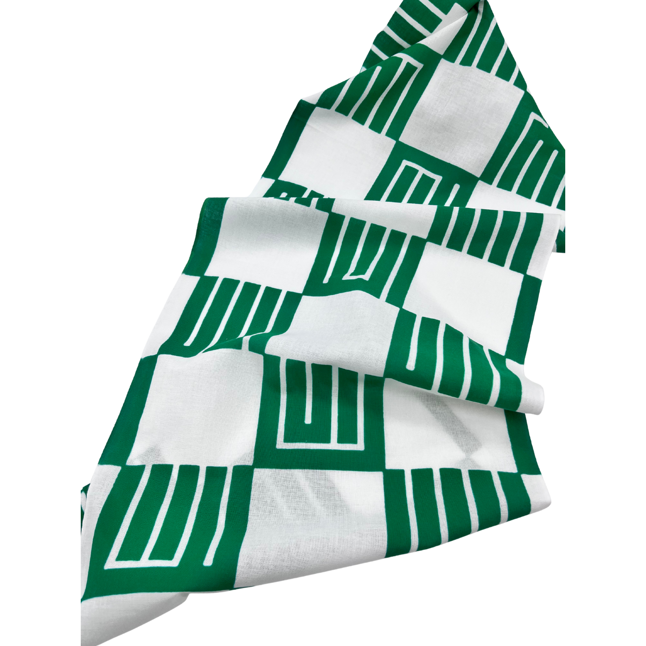 高虎　手ぬぐい　香の図 緑