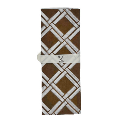 高虎　手ぬぐい　矢来格子