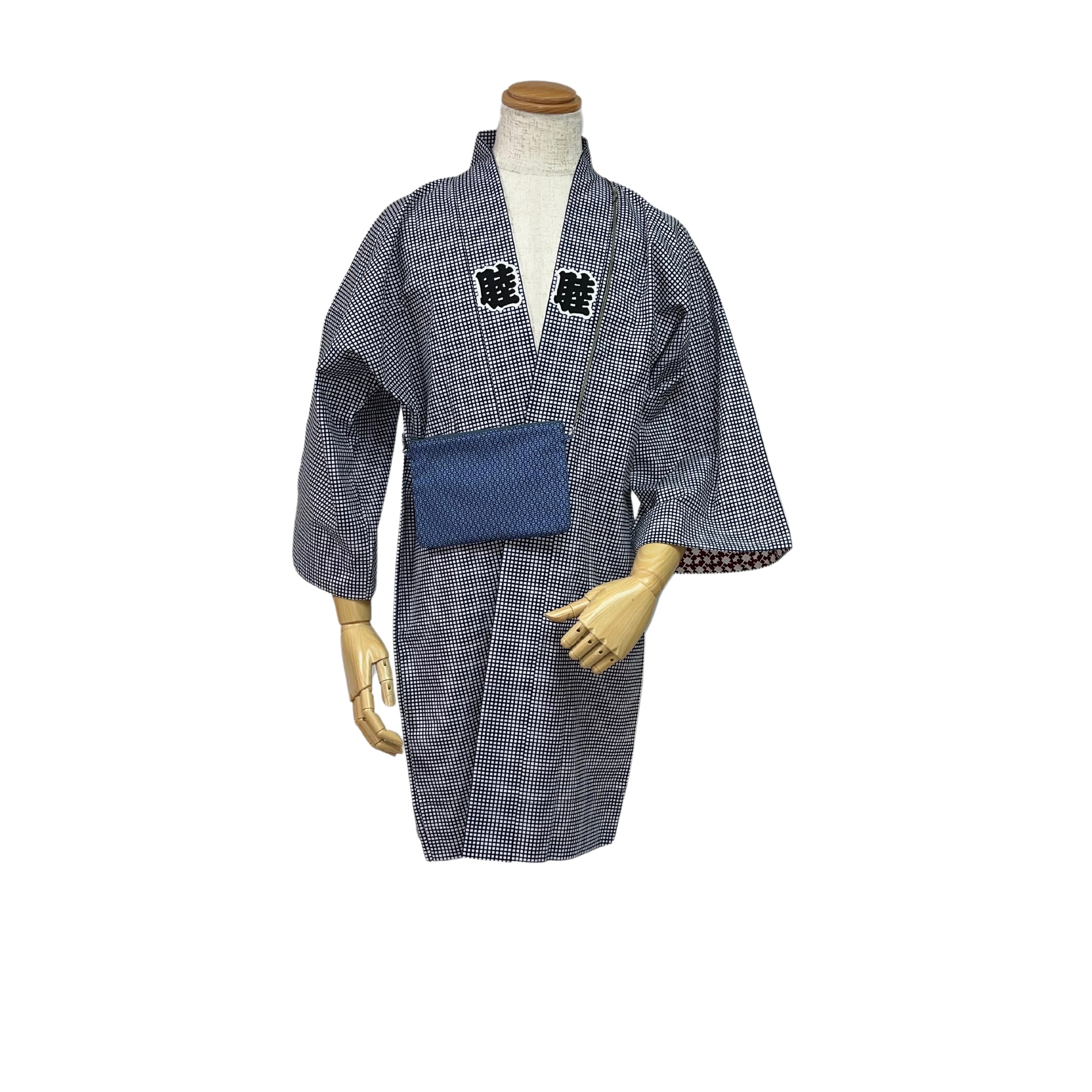 千代掛け 波あじろ 横型(チャック付) – 日本橋 丸直商店