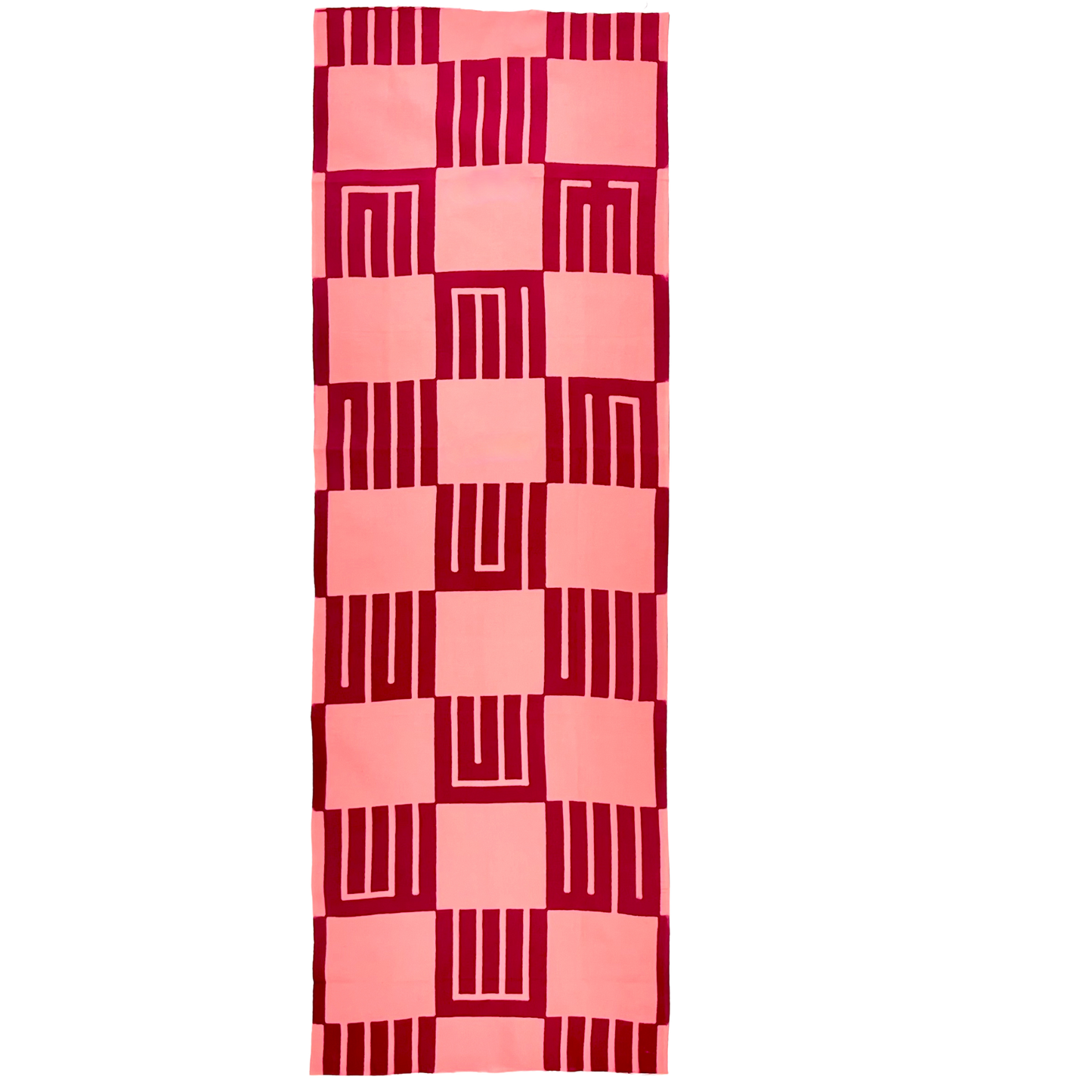 高虎　手拭　香の図（ピンク）