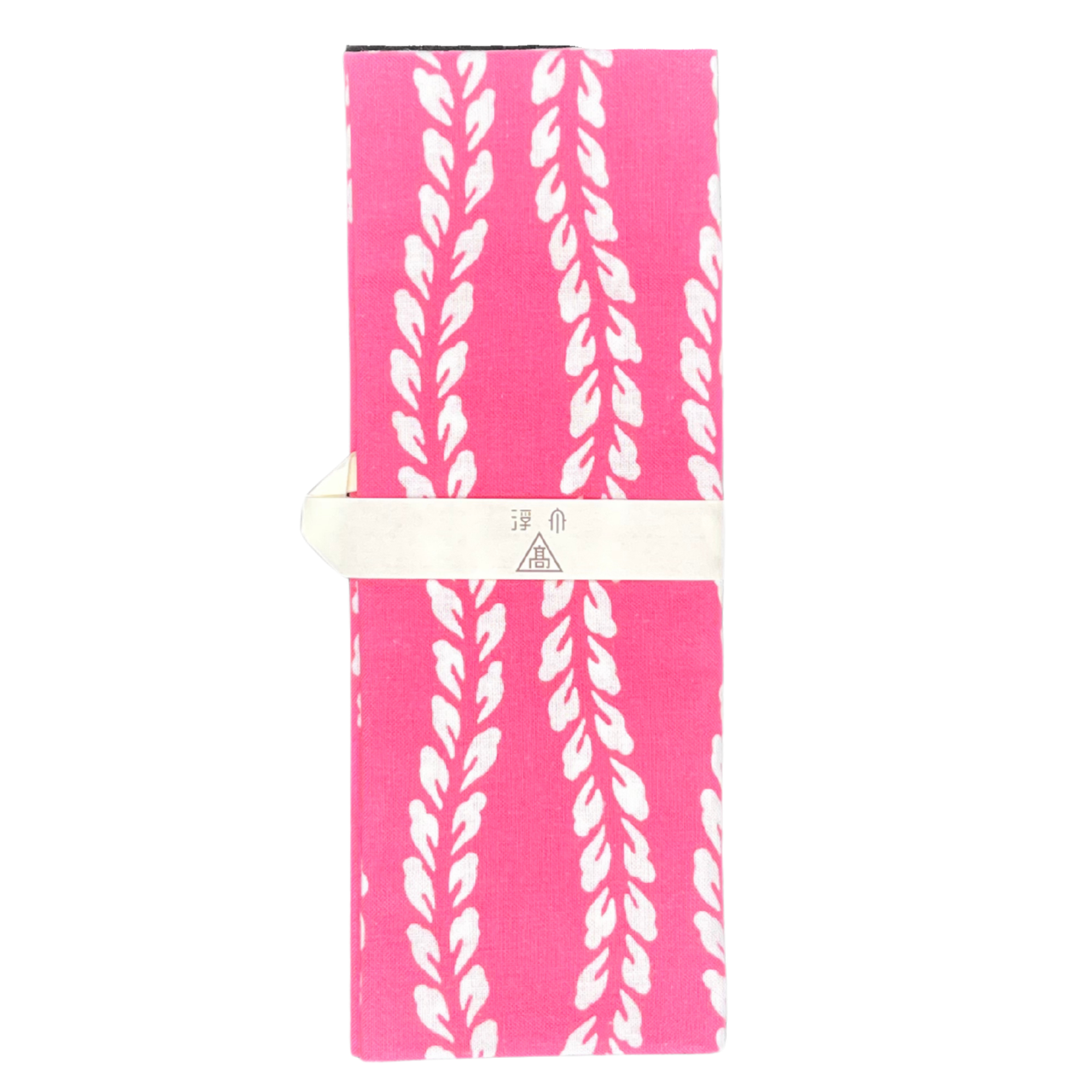 高虎　手ぬぐい　藤 ピンク