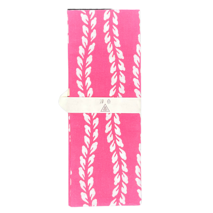 高虎　手ぬぐい　藤 ピンク