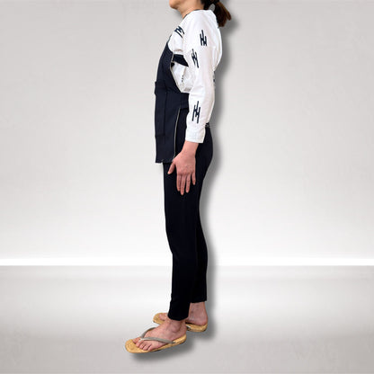 ストレッチ腹掛【極腹】　紺