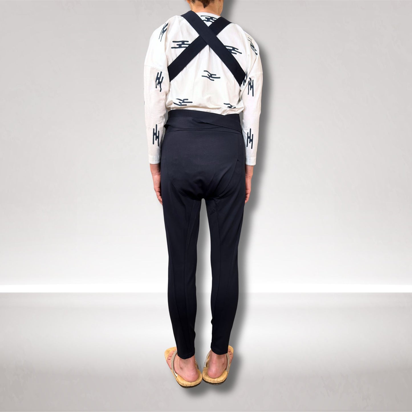 ストレッチ腹掛【極腹】　紺