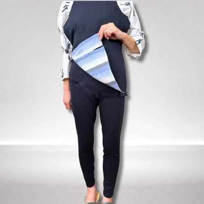 ストレッチ腹掛【極腹】　紺