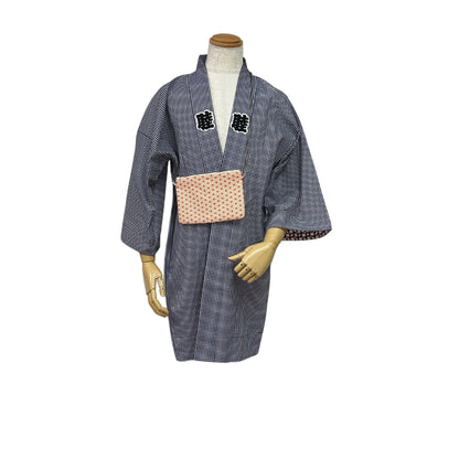 千代掛け　麻の葉　（横型チャック付）