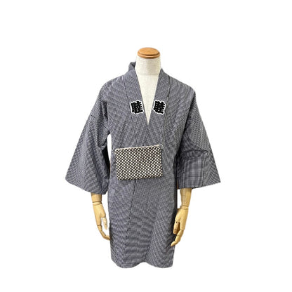千代掛け　松皮菱 （横型チャック付）
