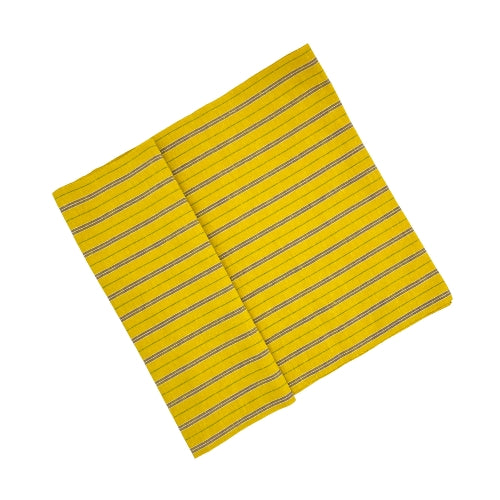 綿紬 巻き帯縞 菊日和